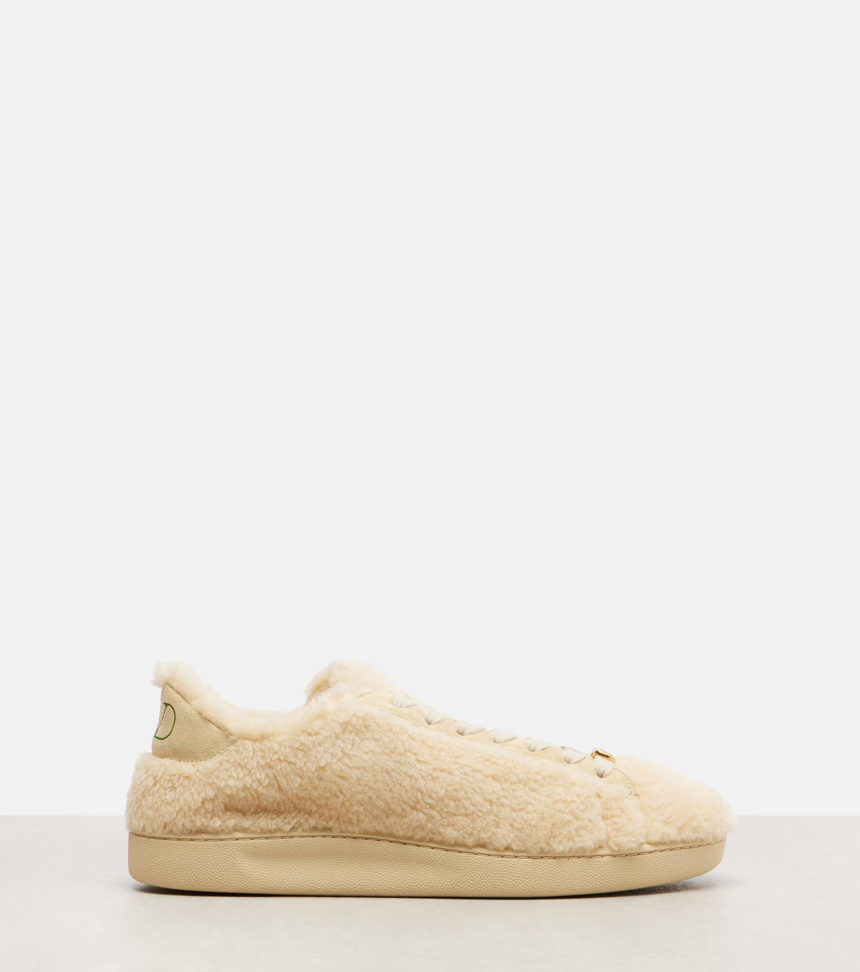 Royco VLogo suede-trimmed sneakers - 4