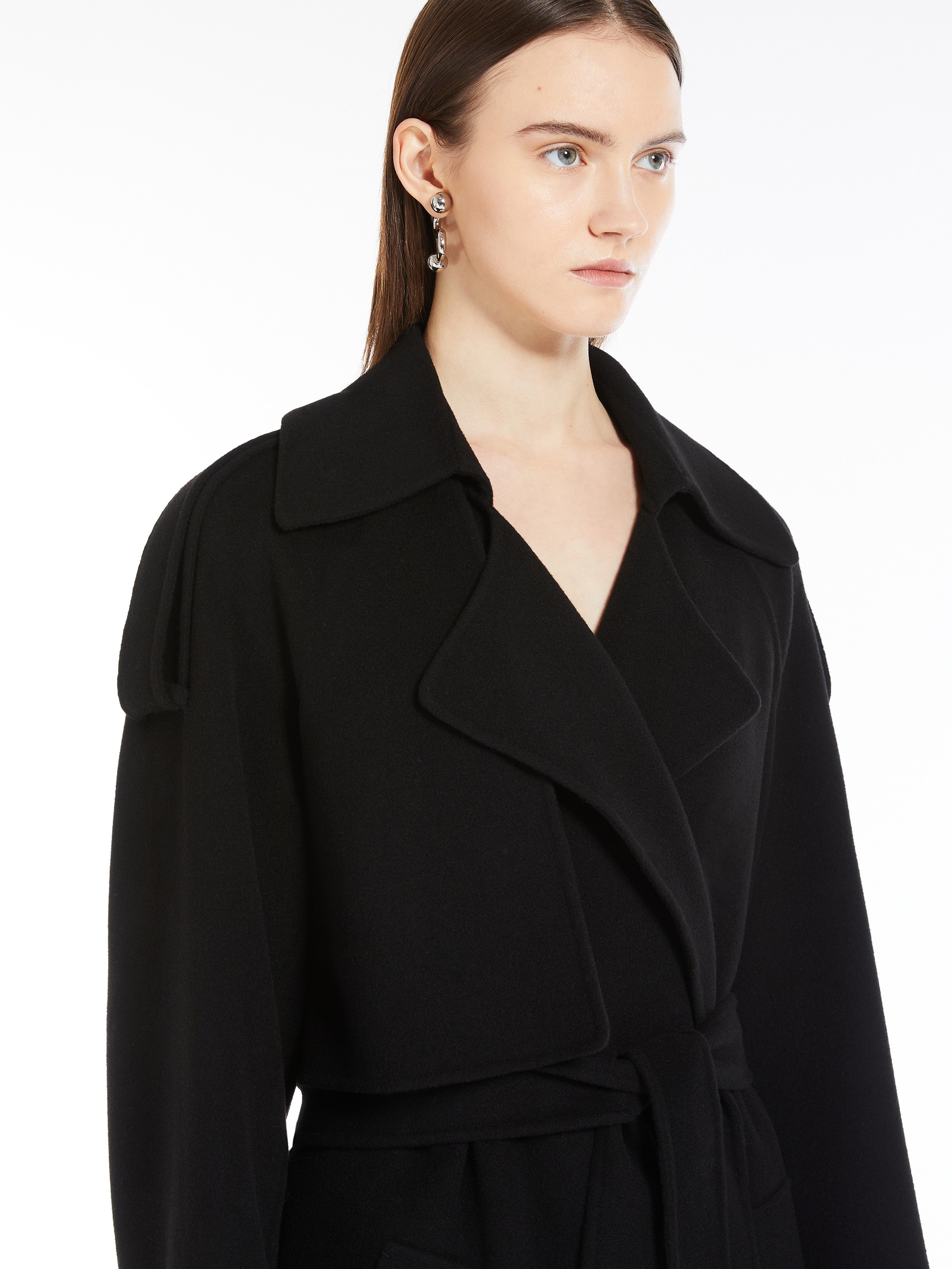 FIORE Pure wool trench coat - 5