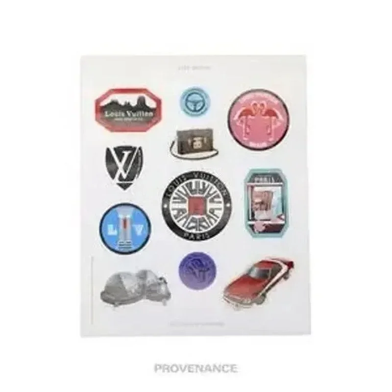 Louis Vuitton Sticker Set Sheet - THE BOOK HOLIDAY - 1