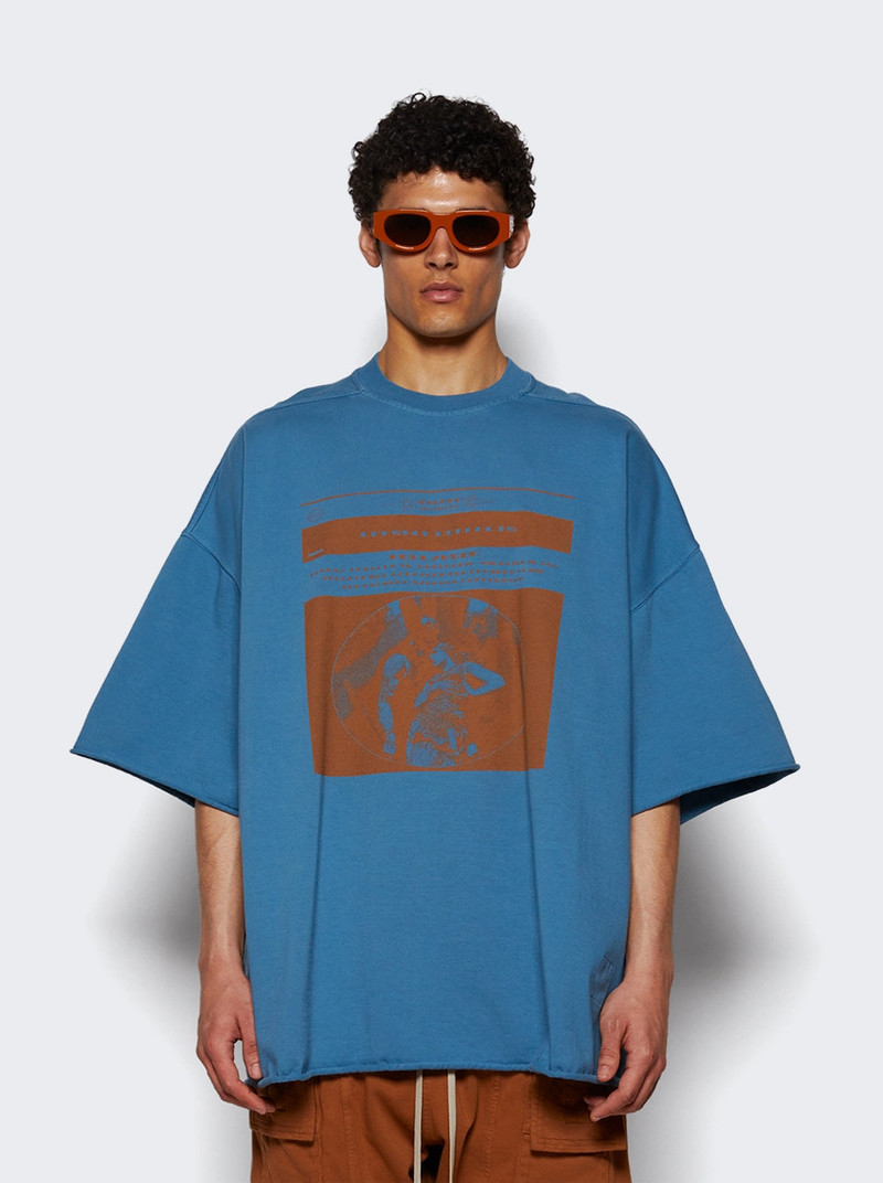 Rick Owens DRKSHDW Tommy T Tee Toothpaste And Orange outlook