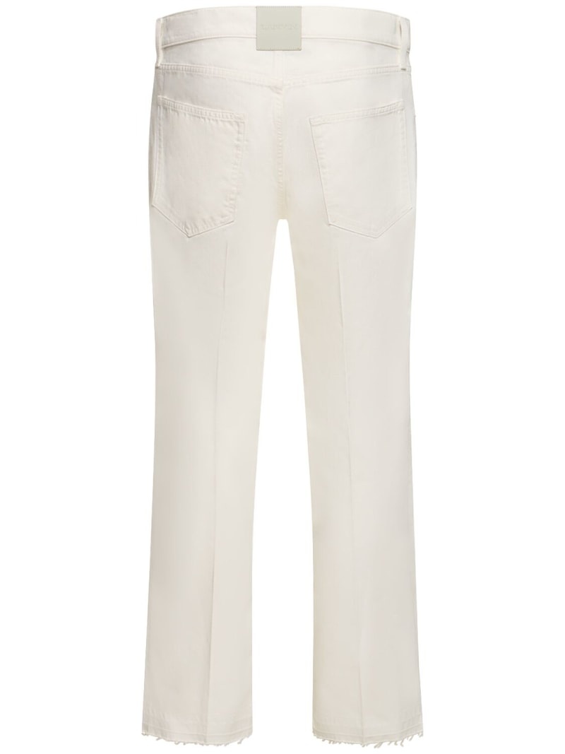 21cm Straight cotton denim jeans - 3