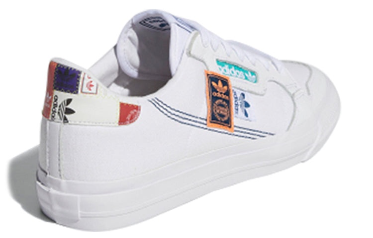 adidas gazelle silver green womens adidas Continental Vulc Shoes - Unisex - Real Purple / Cloud White / Energy Ink main image 0