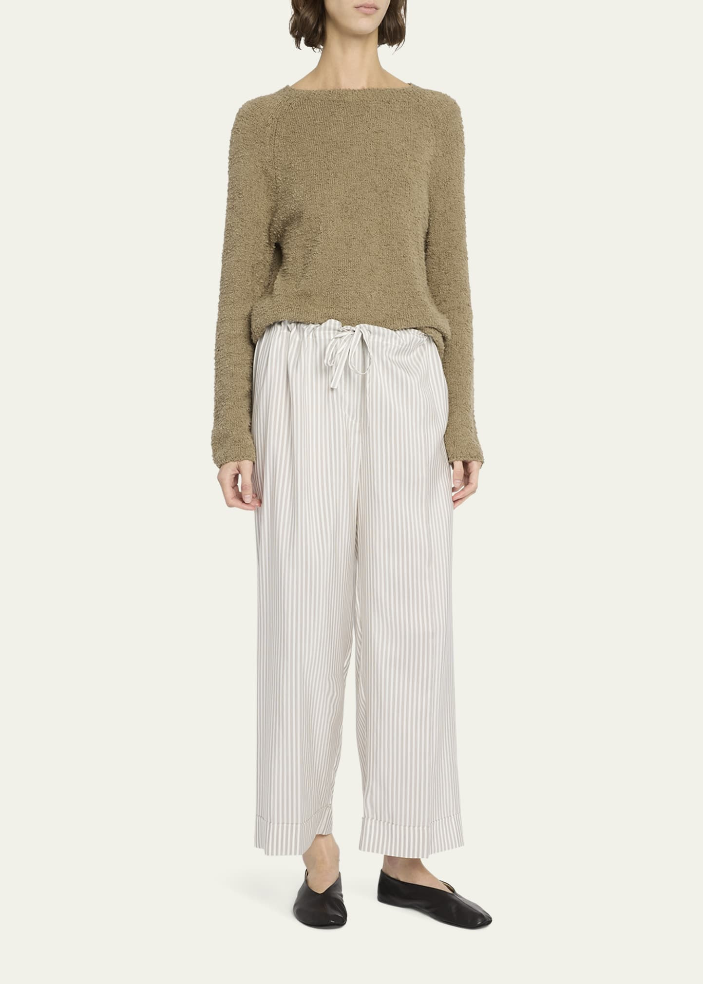 Yayah Stripe Silk Pants - 2