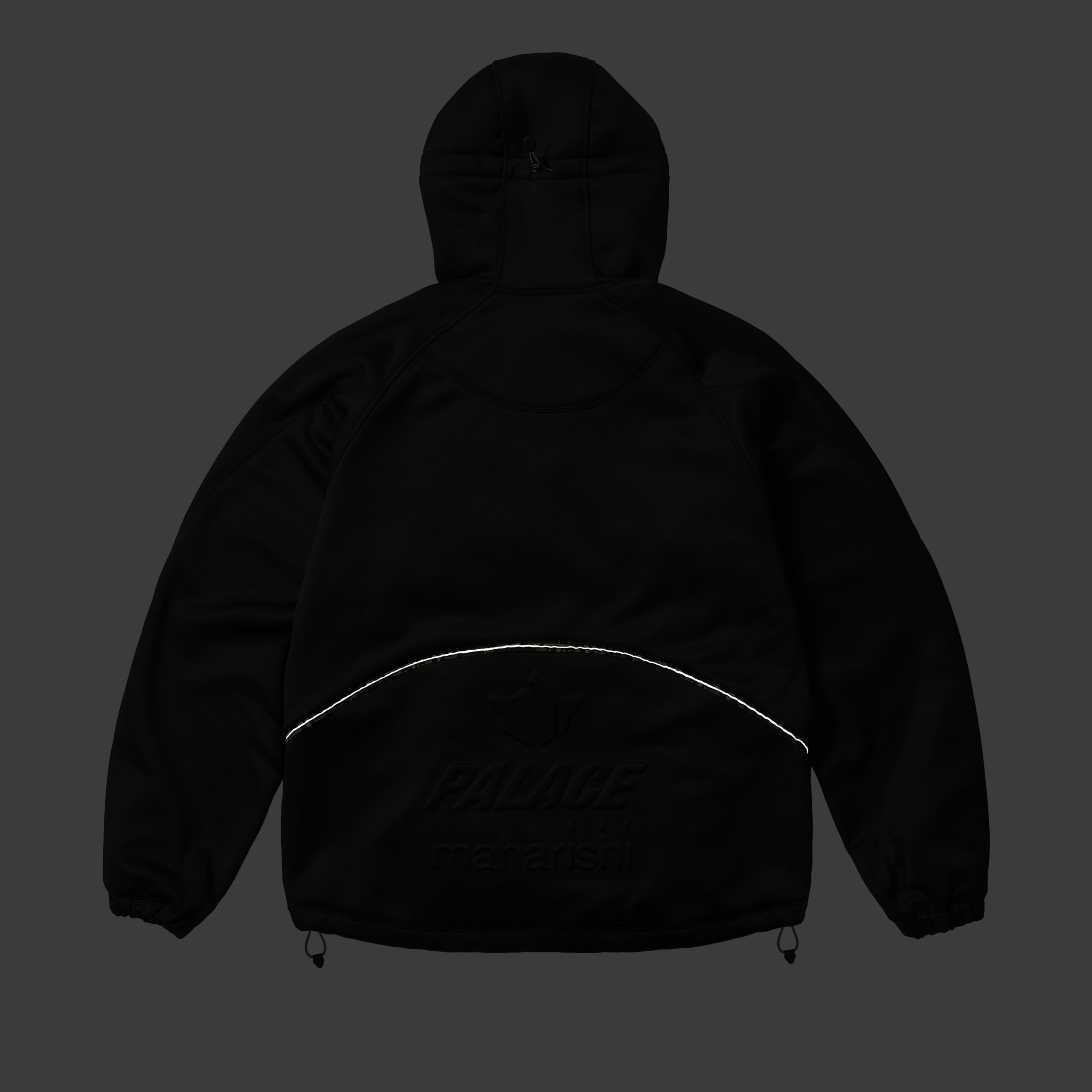 PALACE MAHARISHI NINJA SOFT SHELL JACKET BLACK - 6
