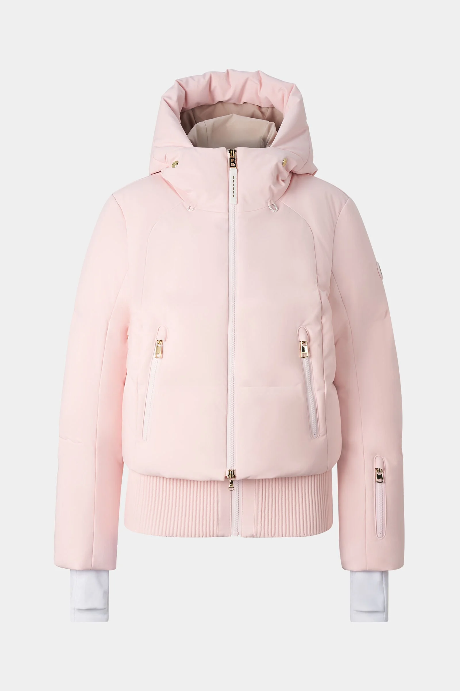 Dea Down Ski Jacket in Pink - 1