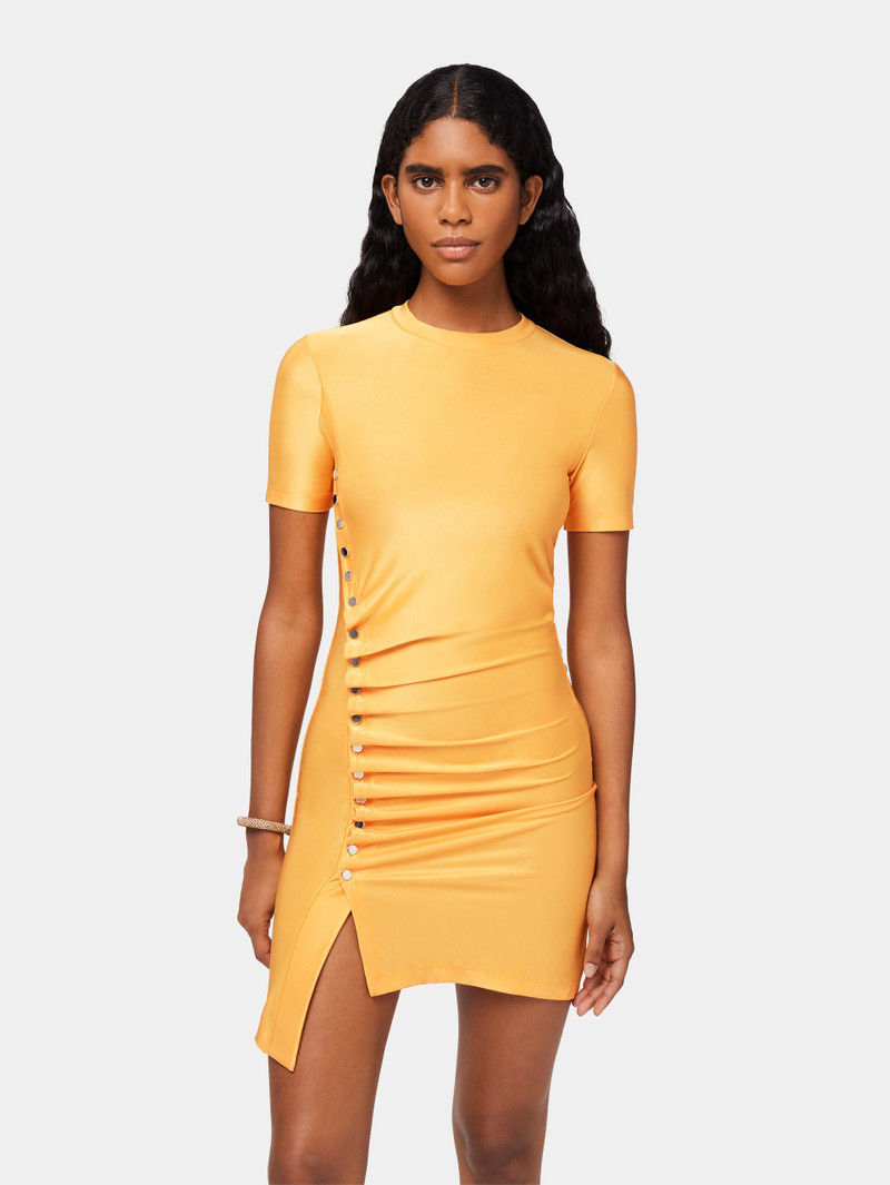 rabanne GOLD PIXEL BRACELET IN MICRO CRYSTALS outlook