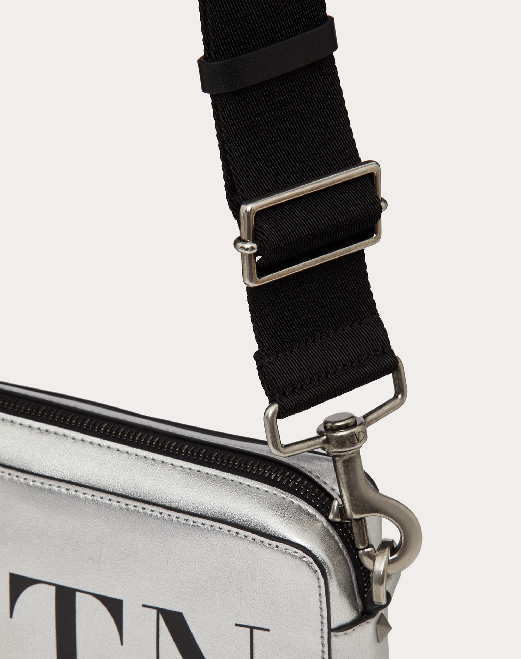 VLTN Leather Crossbody Bag - 5