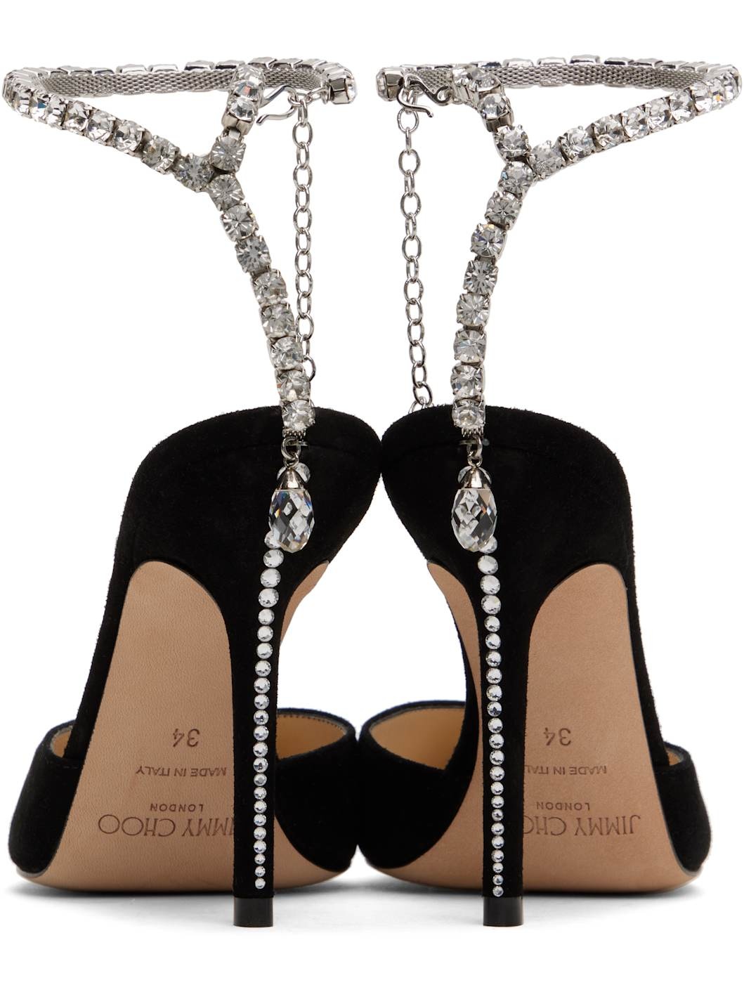 Black Saeda 100 Heels - 2