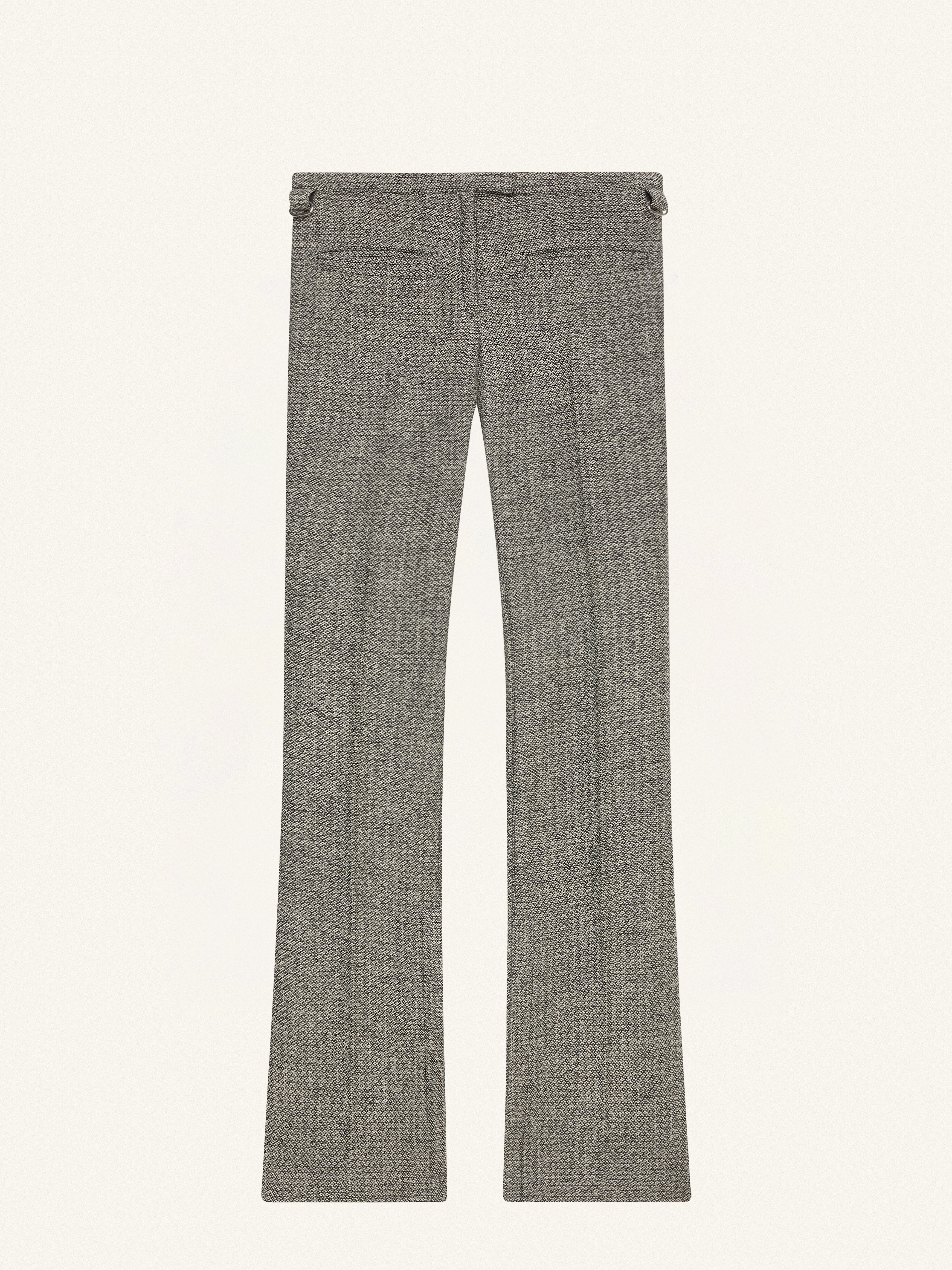 HERITAGE SNAPS CAVIAR BOOTCUT PANTS - 1