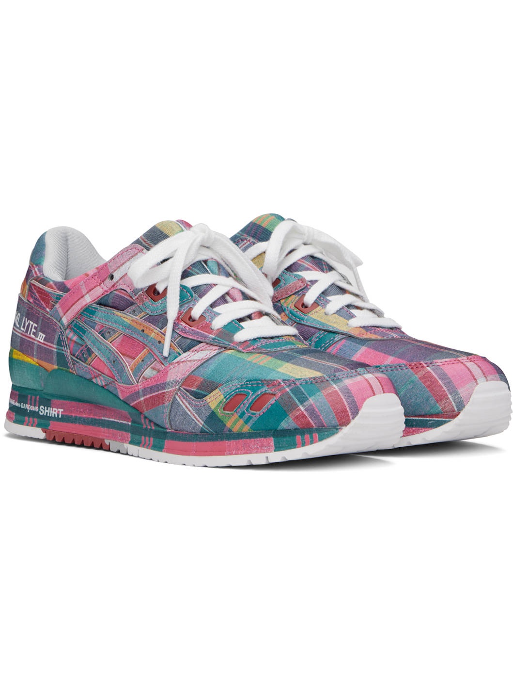 Pink ASICS Edition GEL-LYTE III 07 Remastered Sneakers - 4