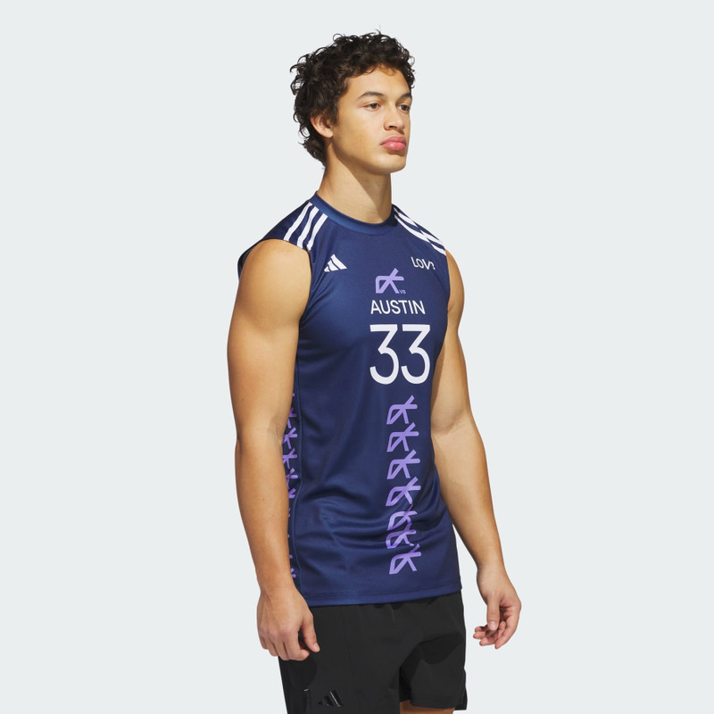 adidas x LOVB Eggleston Sleeveless Jersey 4