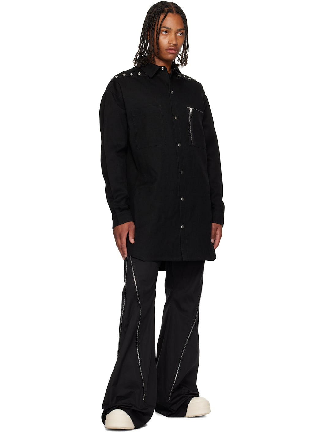 Black Concordians Oversized Shirt - 4