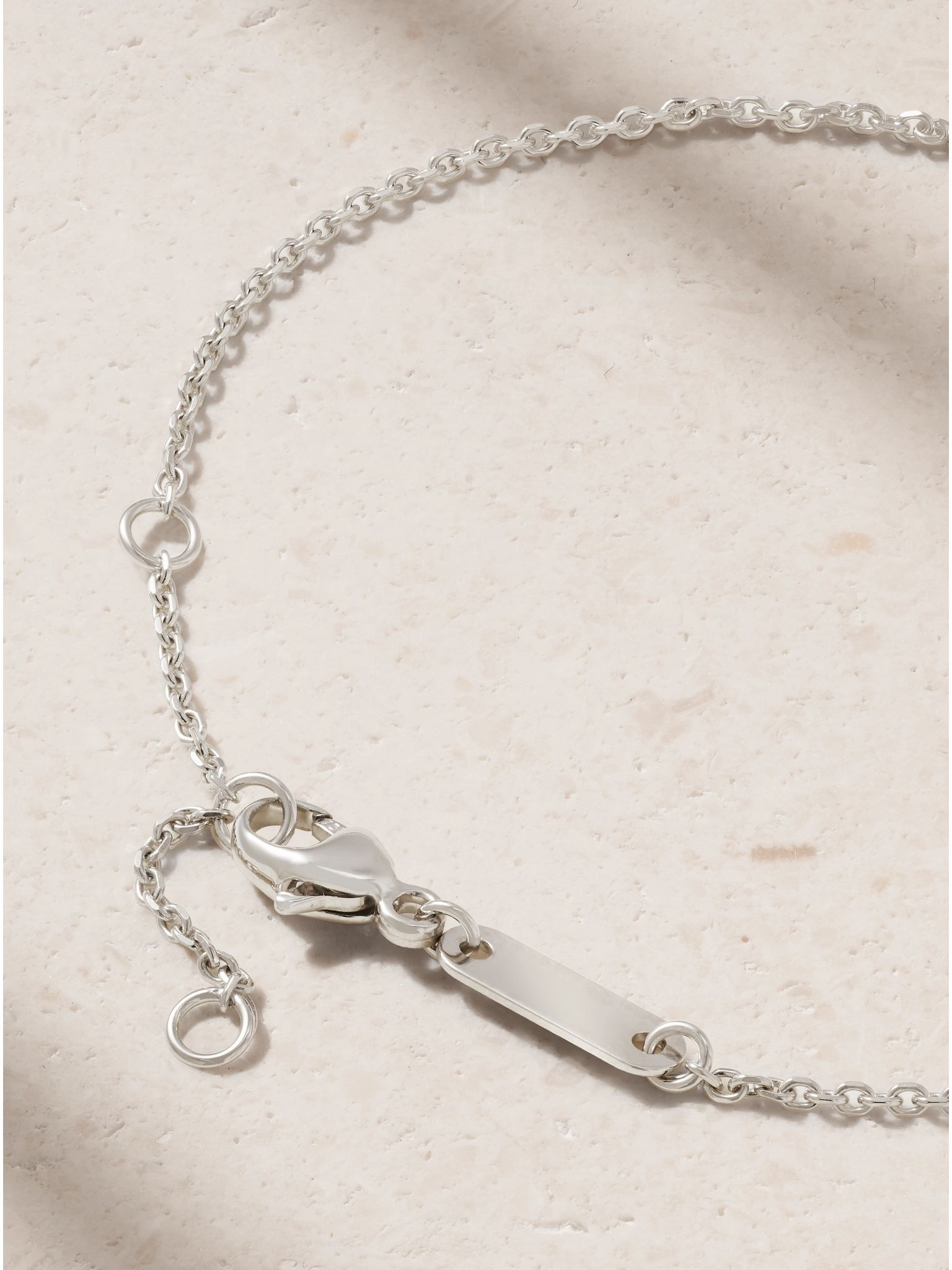Aura Solitare 18-karat white gold diamond bracelet Gold - 3