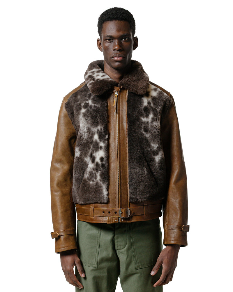 The Real McCoys MJ23123 Aklak Grizzly Jacket / Brown, Jacob Brown outlook