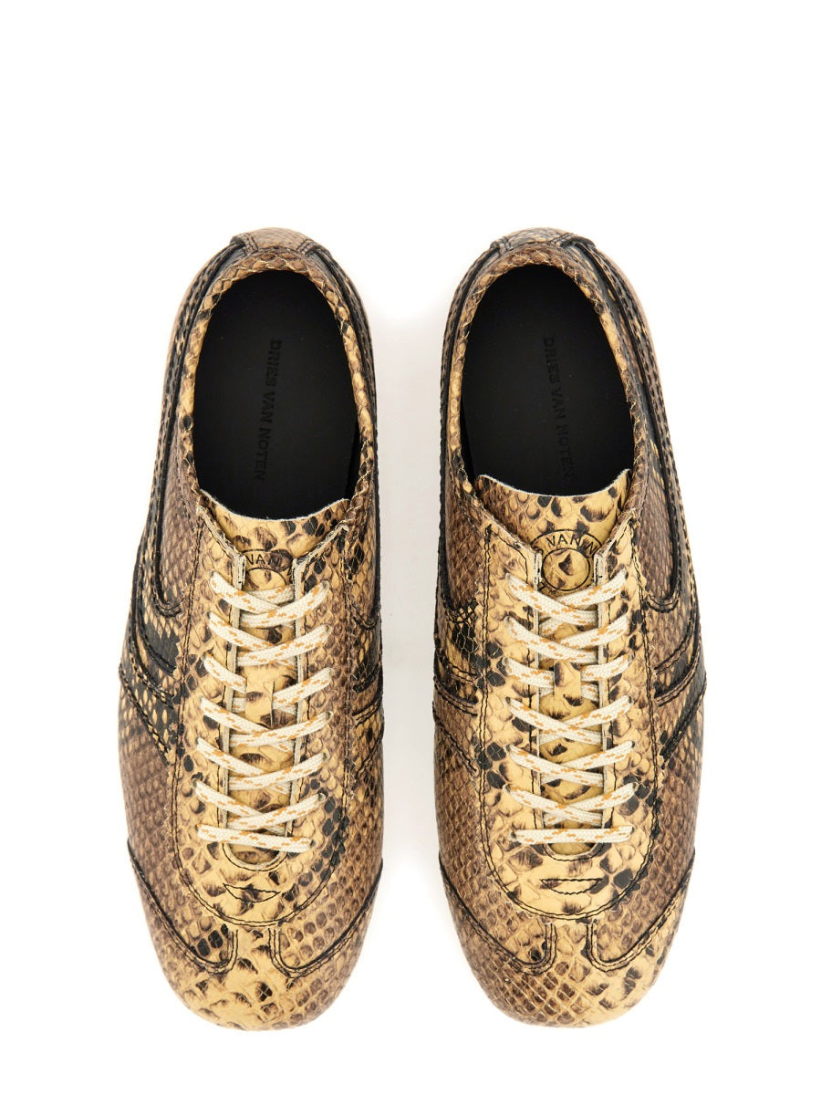 Dries Van Noten Women Leather Sneaker - 6