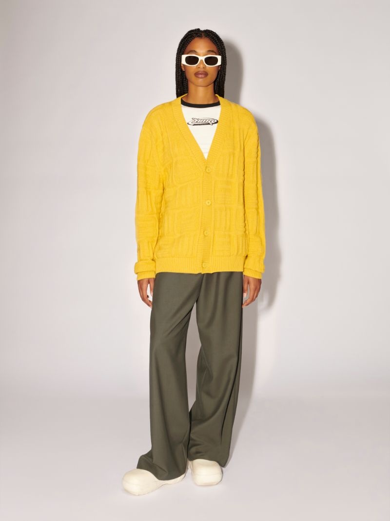 Monogram Knit Cardigan - 3