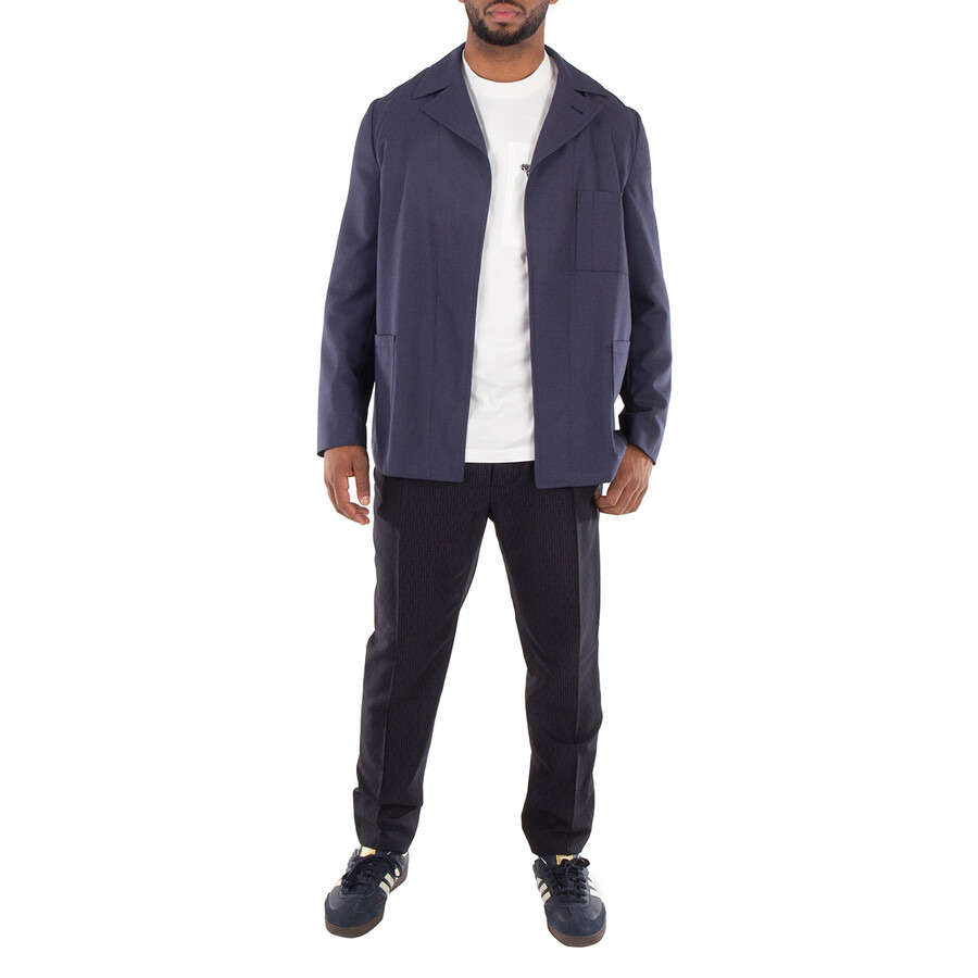 Fendi Long Sleeve Wool Blazer - 4
