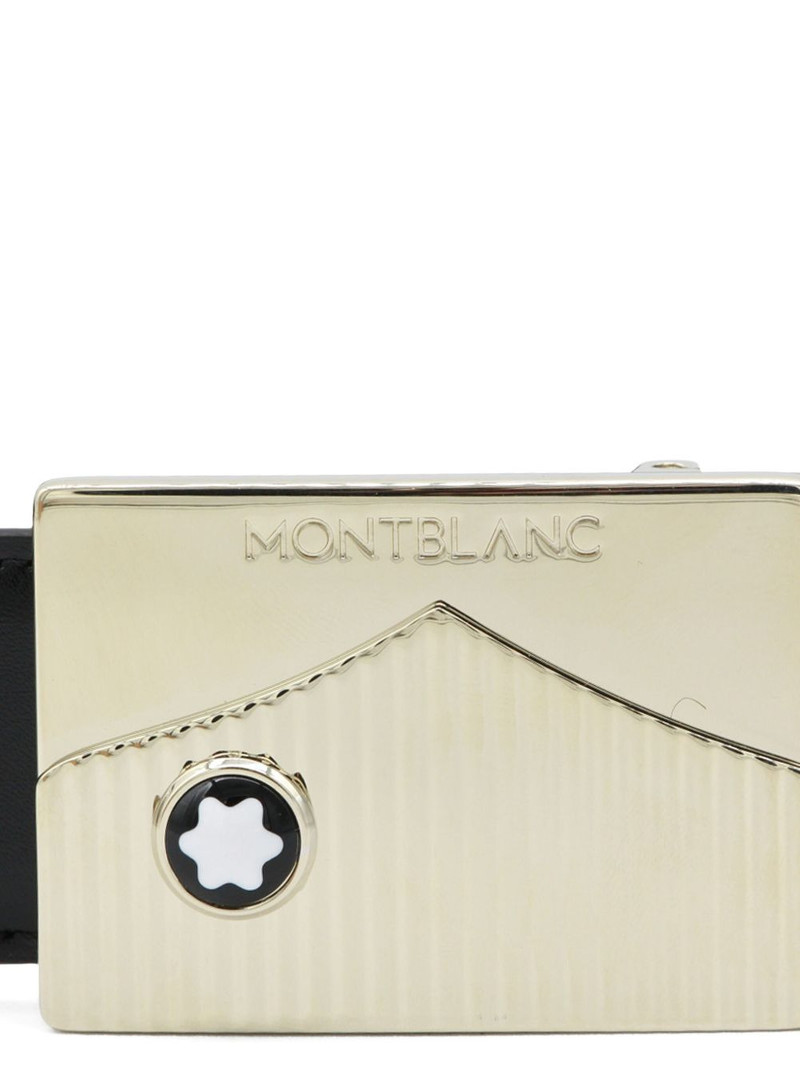 Montblanc logo-buckle belt outlook