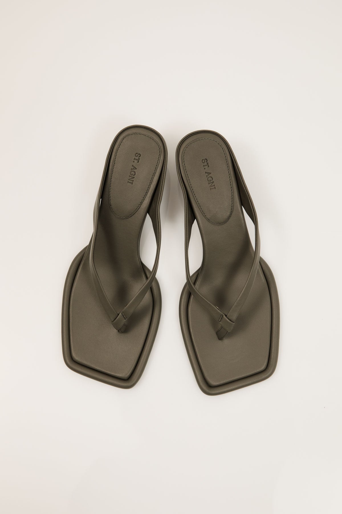 Flip Flop Sandals - Smokey Olive - 1