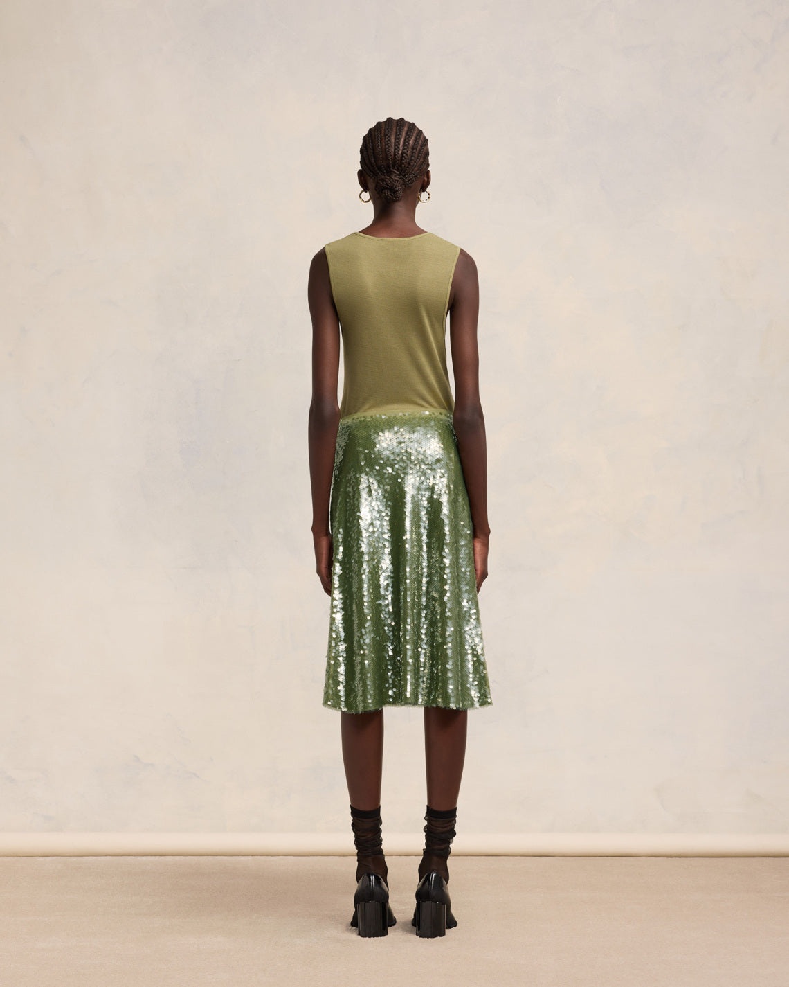 EMBROIDERED SKIRT - 4