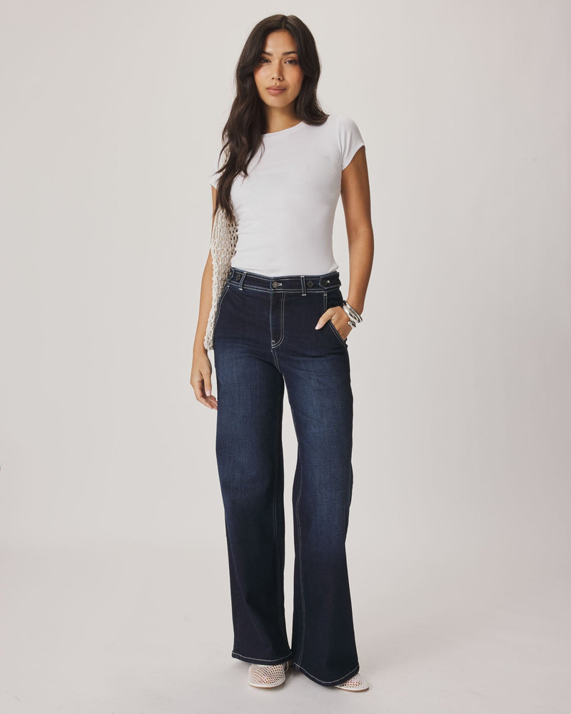 Splendid Wide Leg High Rise Jean outlook