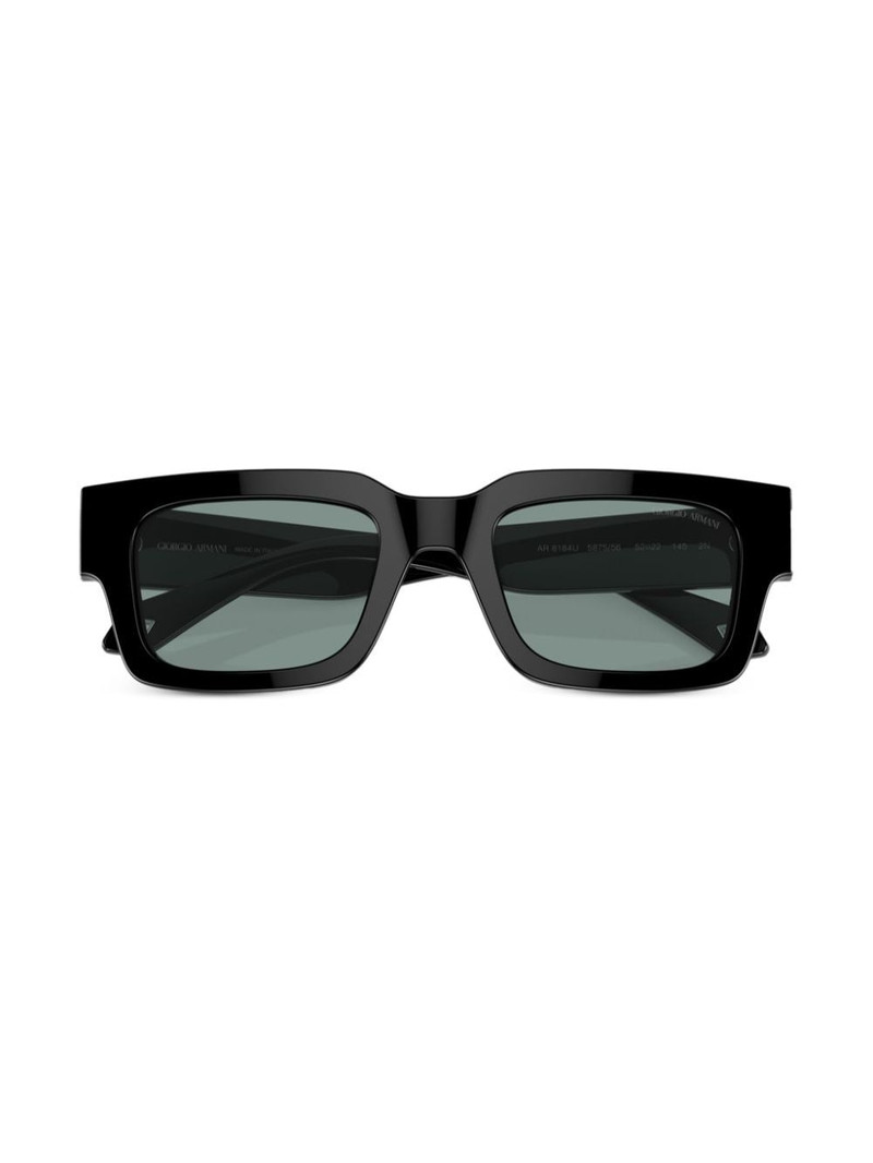 logo-print square-frame sunglasses 5
