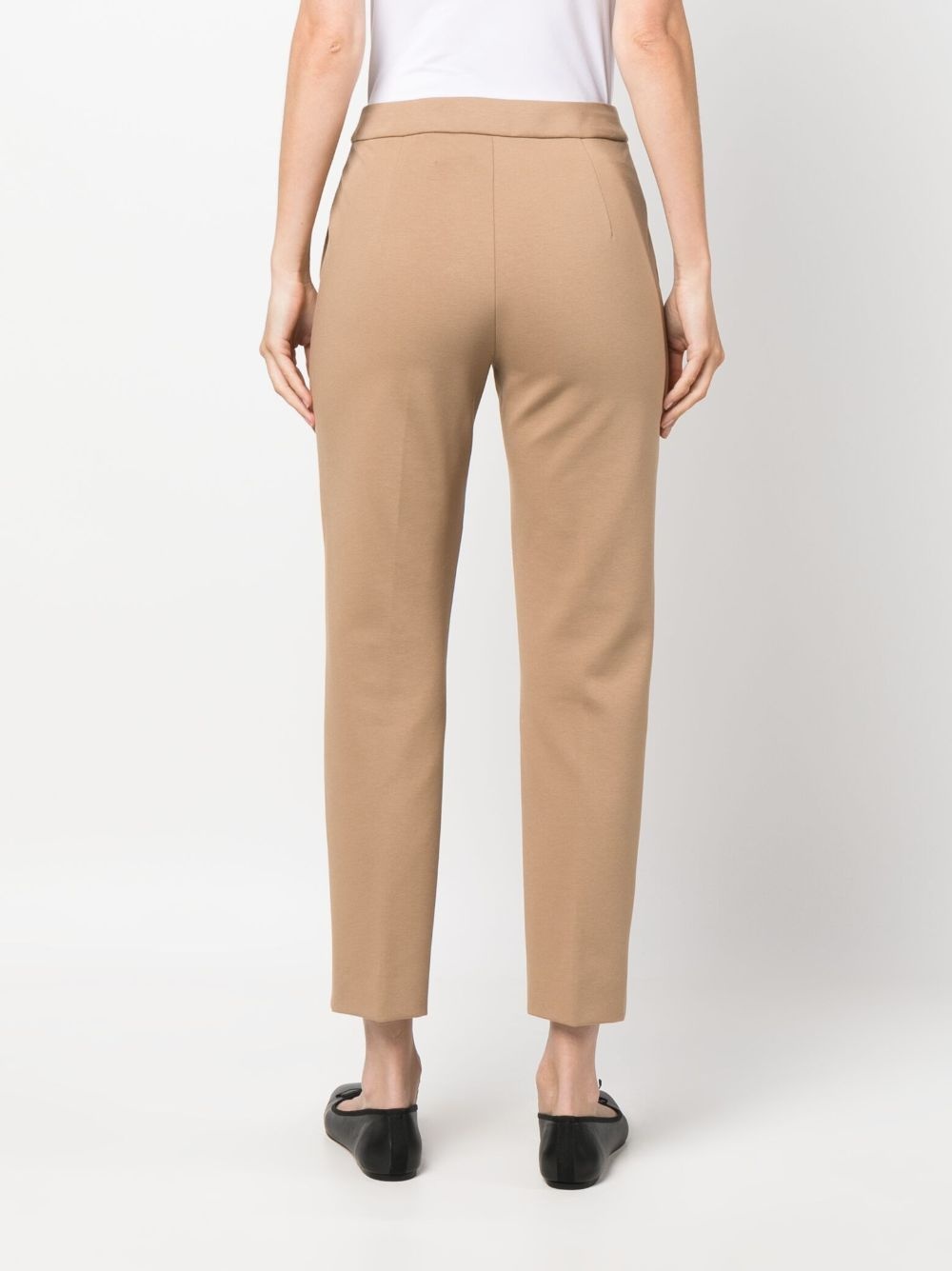 mid-rise cropped trousers - 4