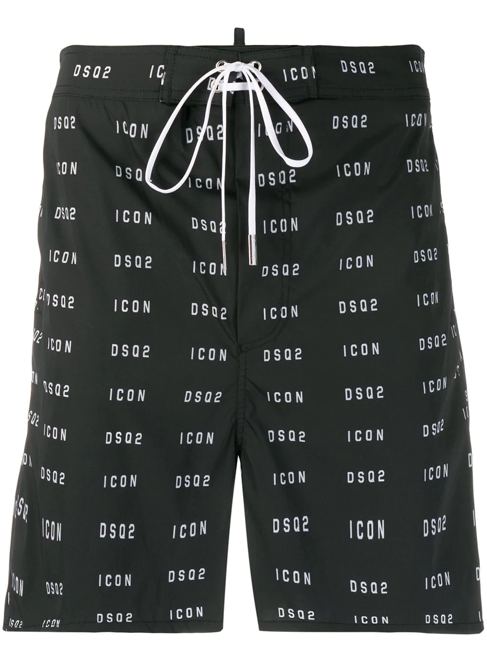 all-over logo print swimming shorts - 1