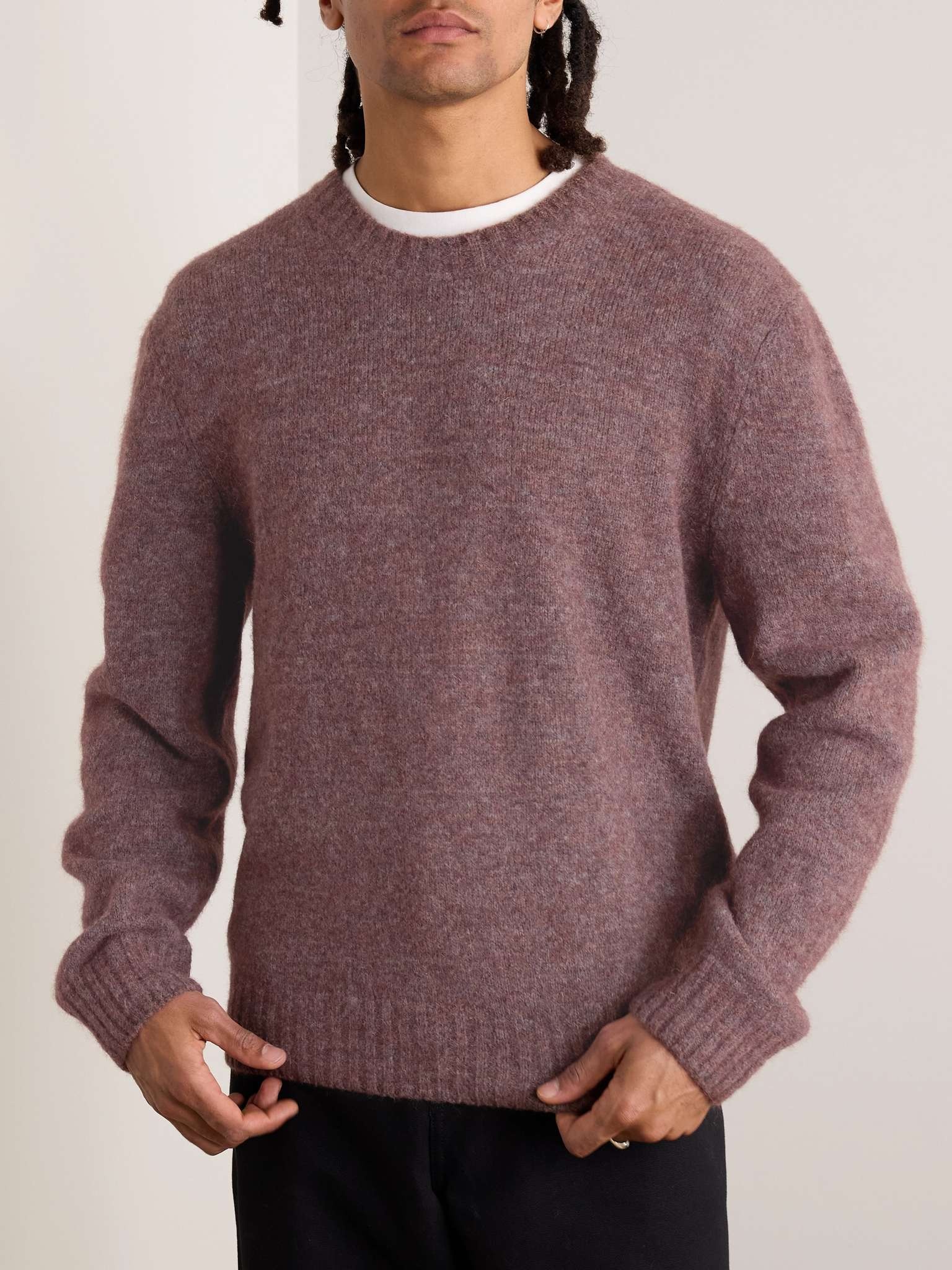 Lucas Brushed Knitted Sweater - 3