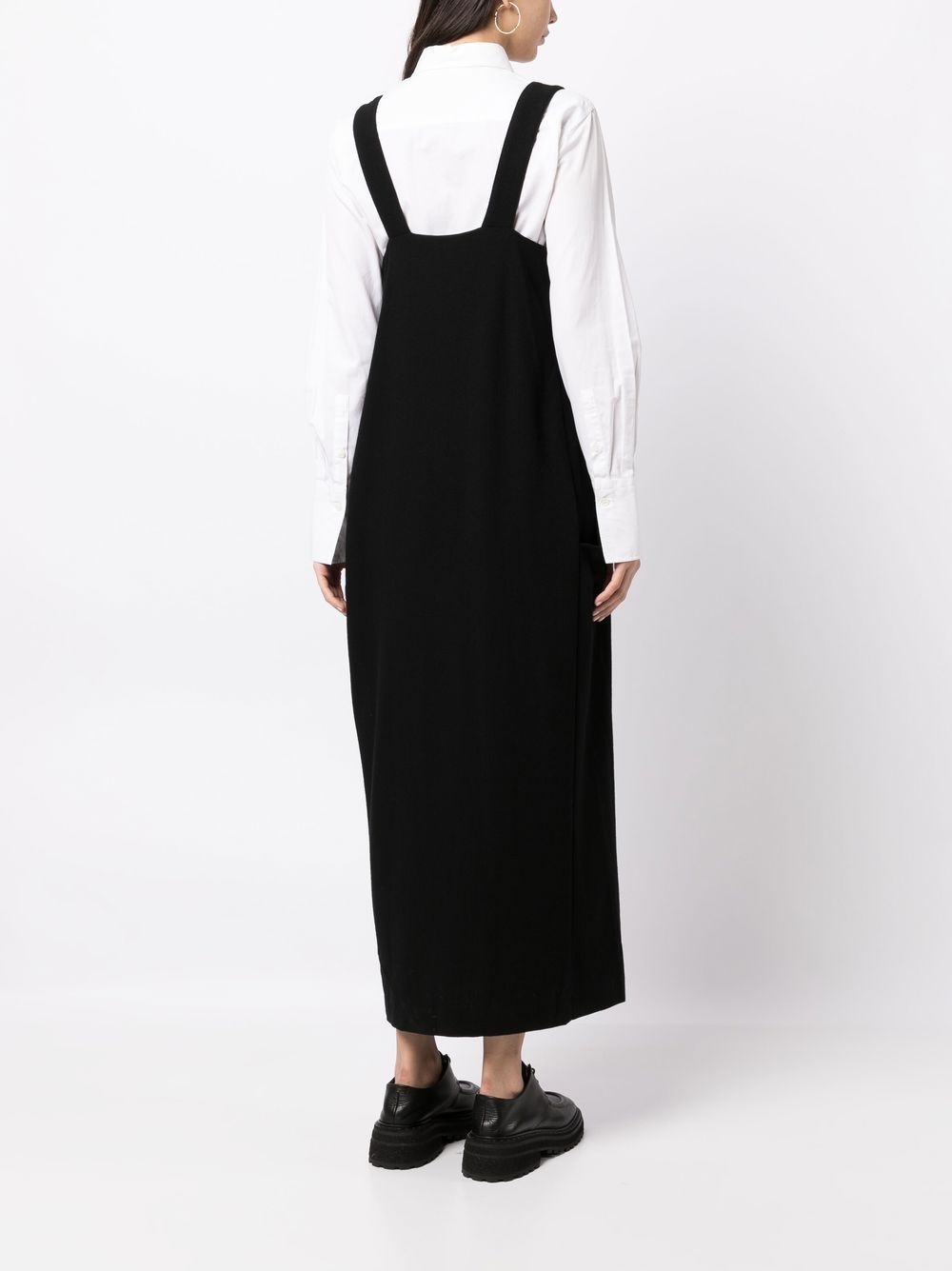 maxi pinafore dress - 4