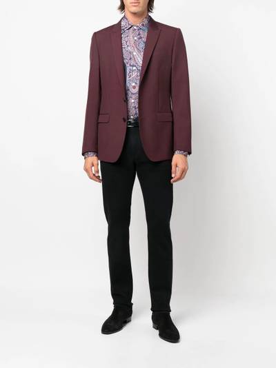 Etro paisley-print long-sleeve shirt outlook