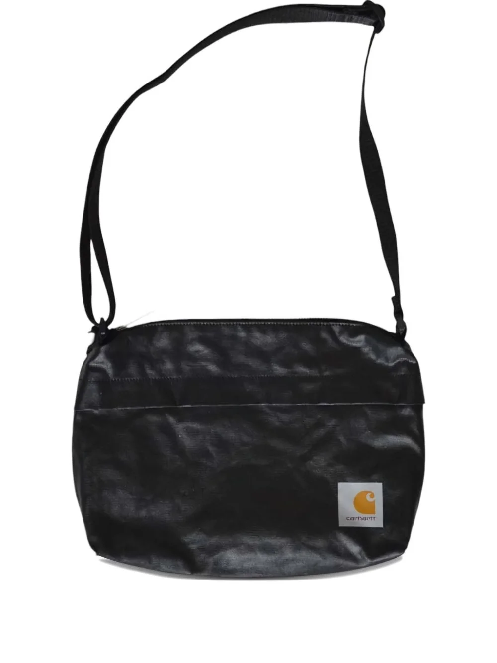 logo-patch shoulder bag - 1
