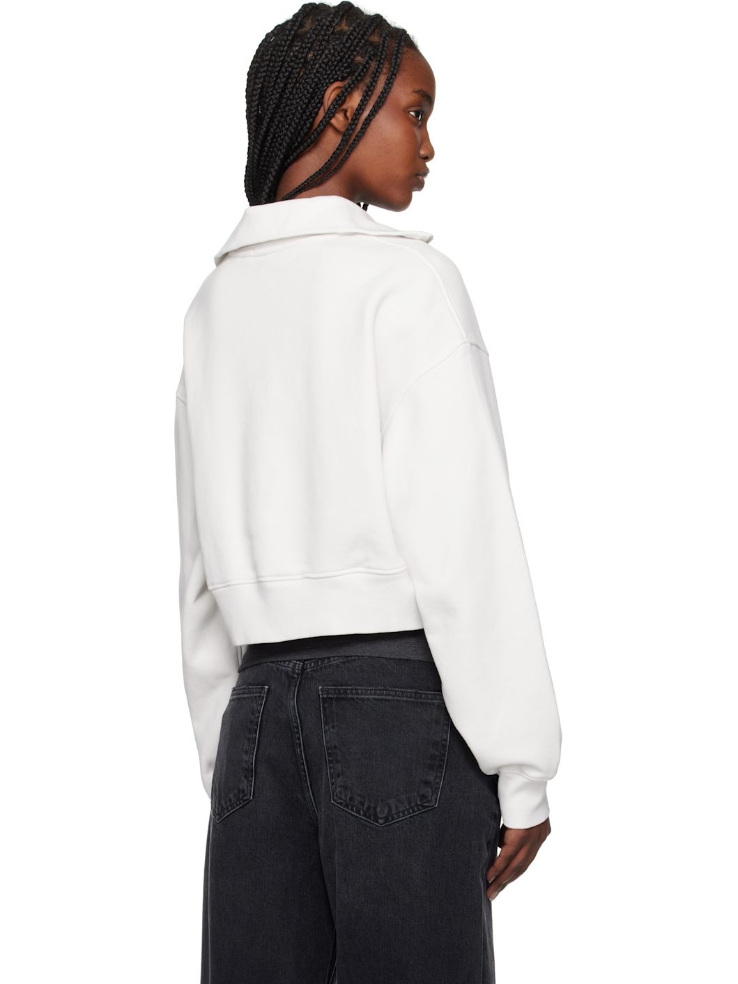 Off-White Bethan Quarter Zip Sweatshirt - 3