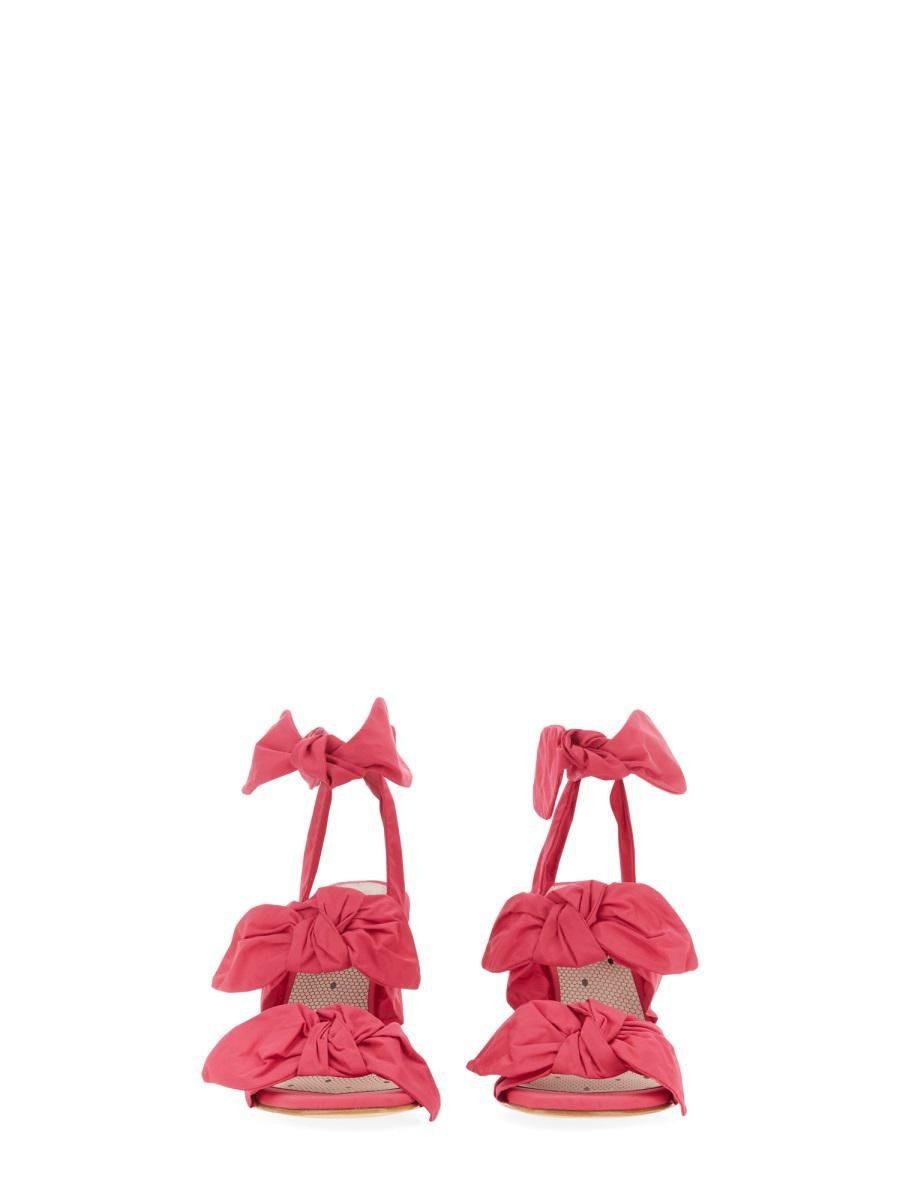サンダル・ミュール RED VALENTINO SS23 KNOT ME UP SANDAL (2Q2S0H62_FUBFA9) RED Valentino Knot Me Up Sandal | italist