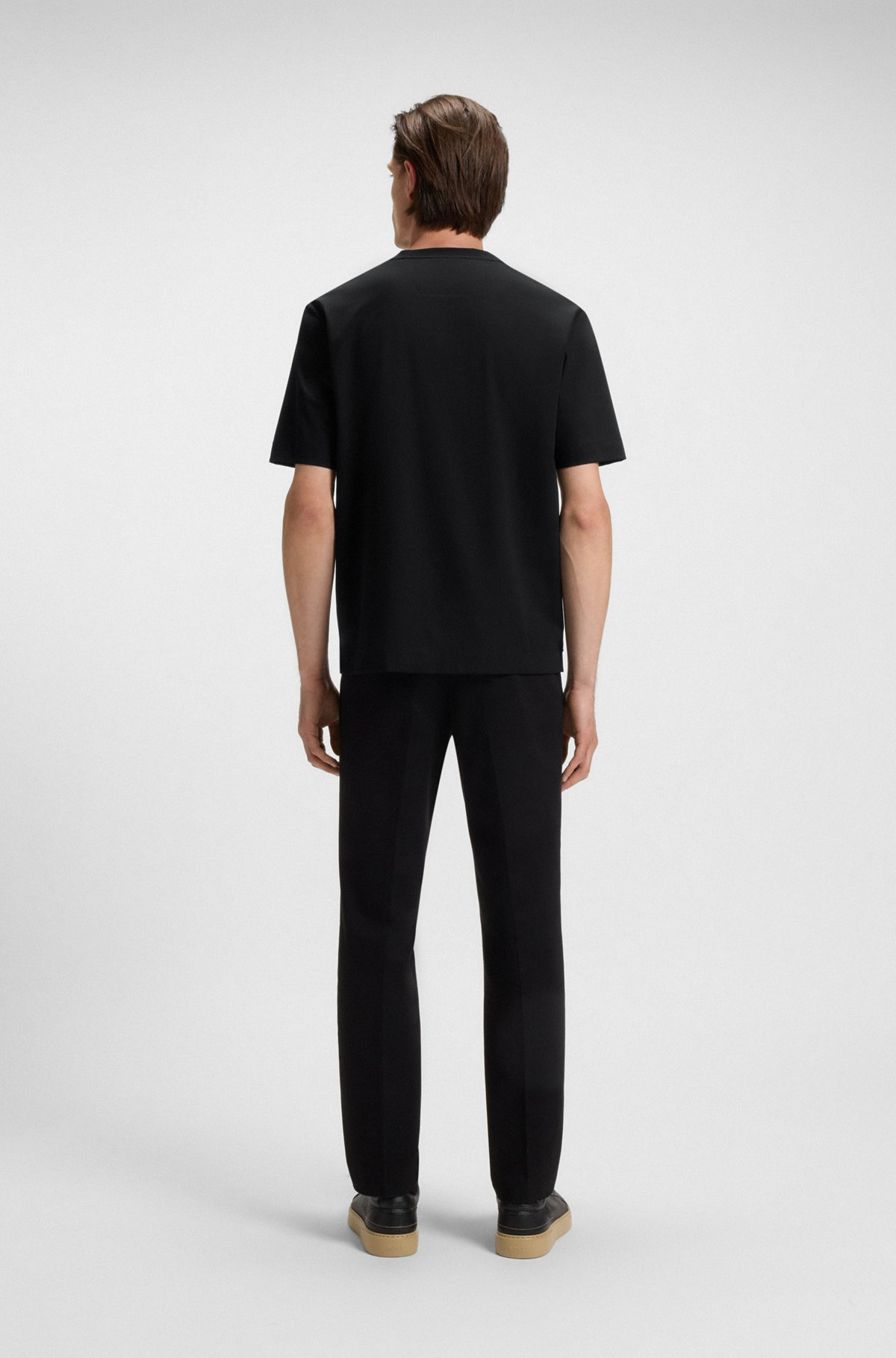 BOSS X ASTON MARTIN T-SHIRT WITH EMBOSSED LOGO - 5
