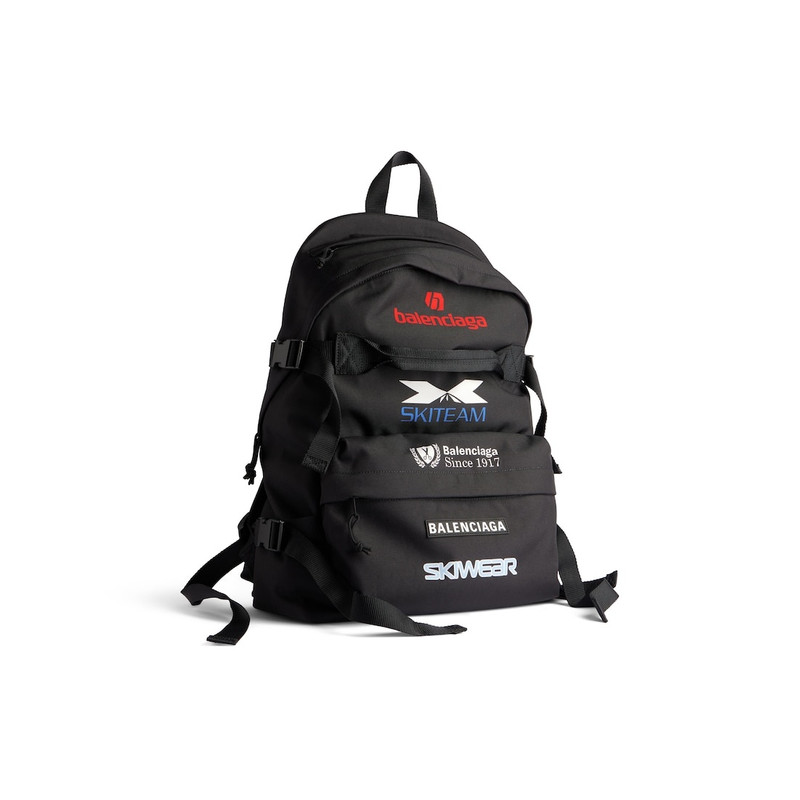 BALENCIAGA Men's Ski Backpack in Black outlook