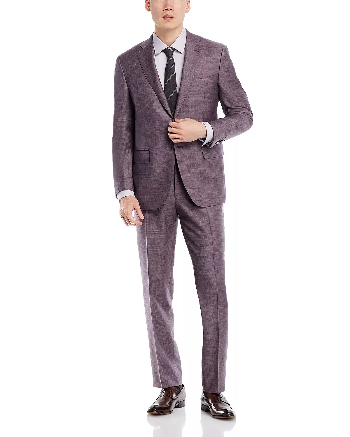 Siena Sharkskin Classic Fit Suit - 1