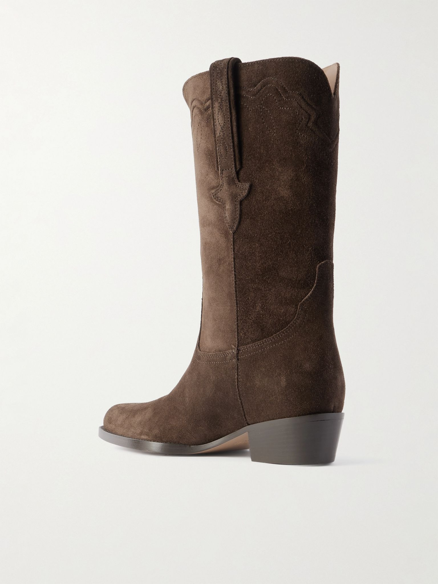 Hilda suede ankle boots Dark brown - 3