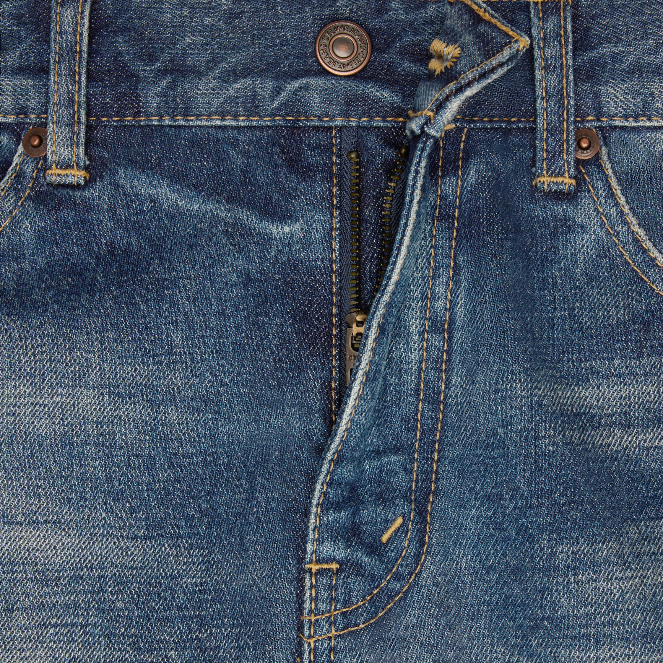 marco jeans in dark union wash denim - 4
