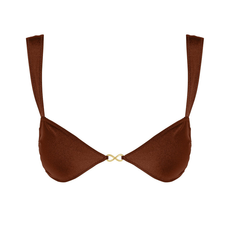 SORIYA Chocolate Fondant Infinity - Balconette Bikini Top - 1