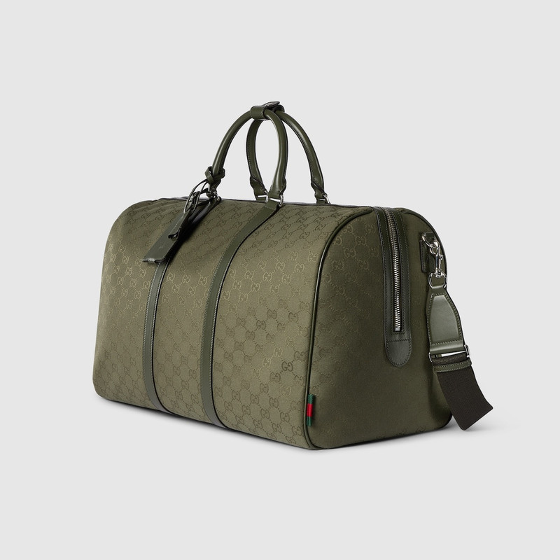 GUCCI GG canvas large duffle bag outlook