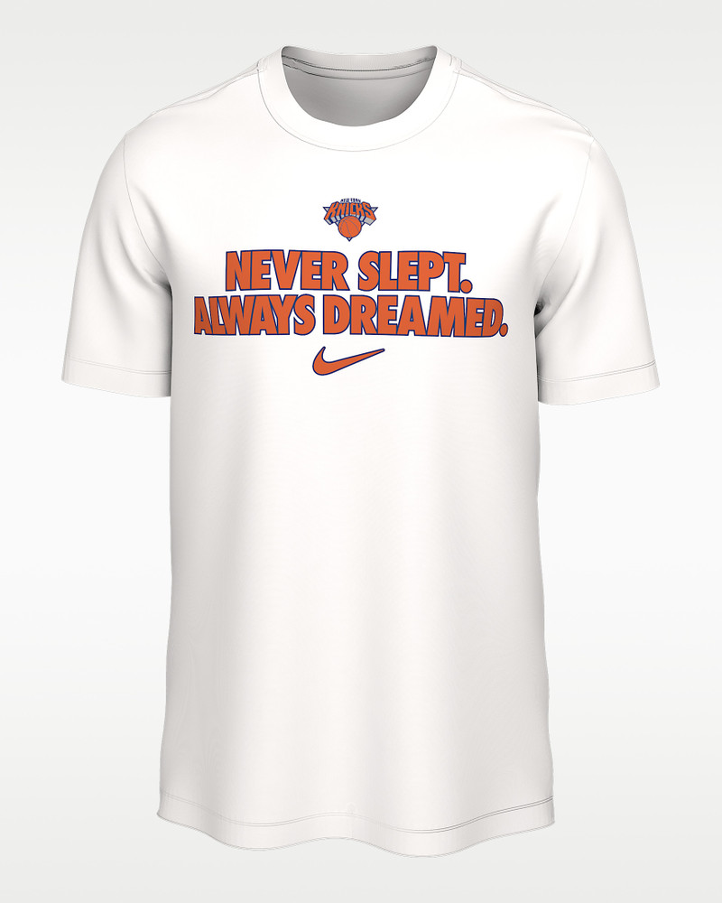 New York Knicks Nike Men's Basketball T-Shirt 1