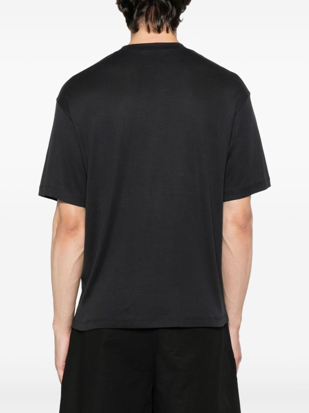 The Stazione oval-patch T-shirt - 3