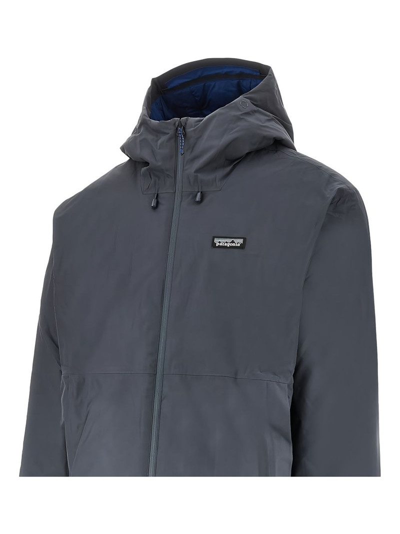 Patagonia logo-patch jacket outlook