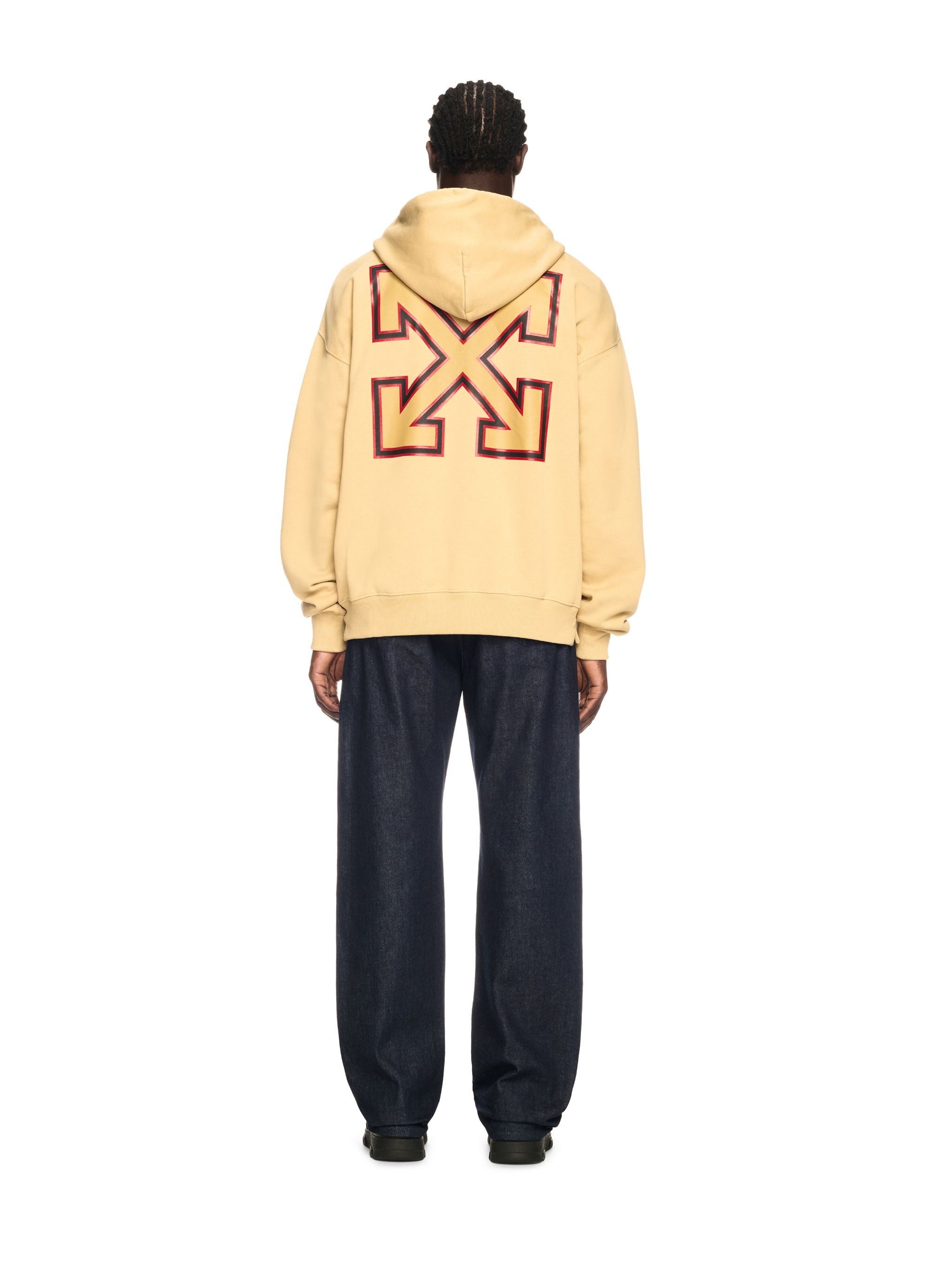 Off-white C/o Ac Milan Gold Arrow Hoodie - 4