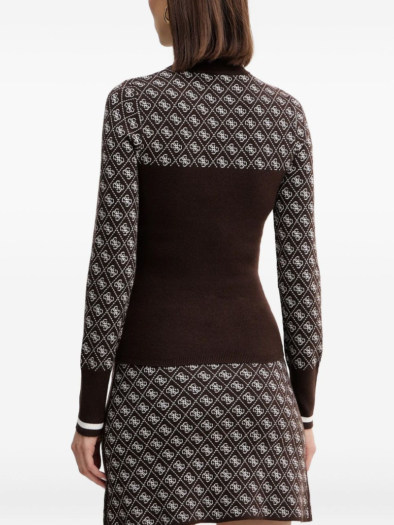 patterned long-sleeve sweatshirt 4