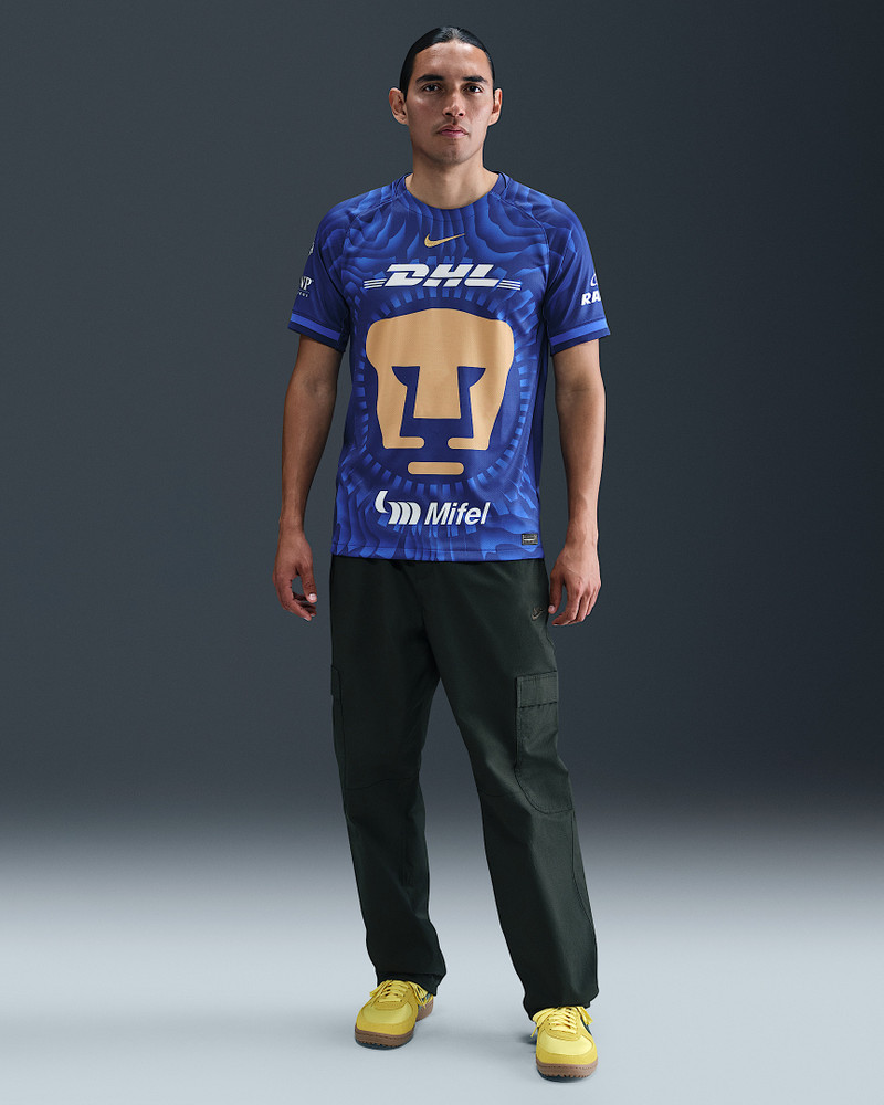 Pumas UNAM 2025/26 Stadium Away Men's Nike Dri-FIT Soccer Replica Jersey 4