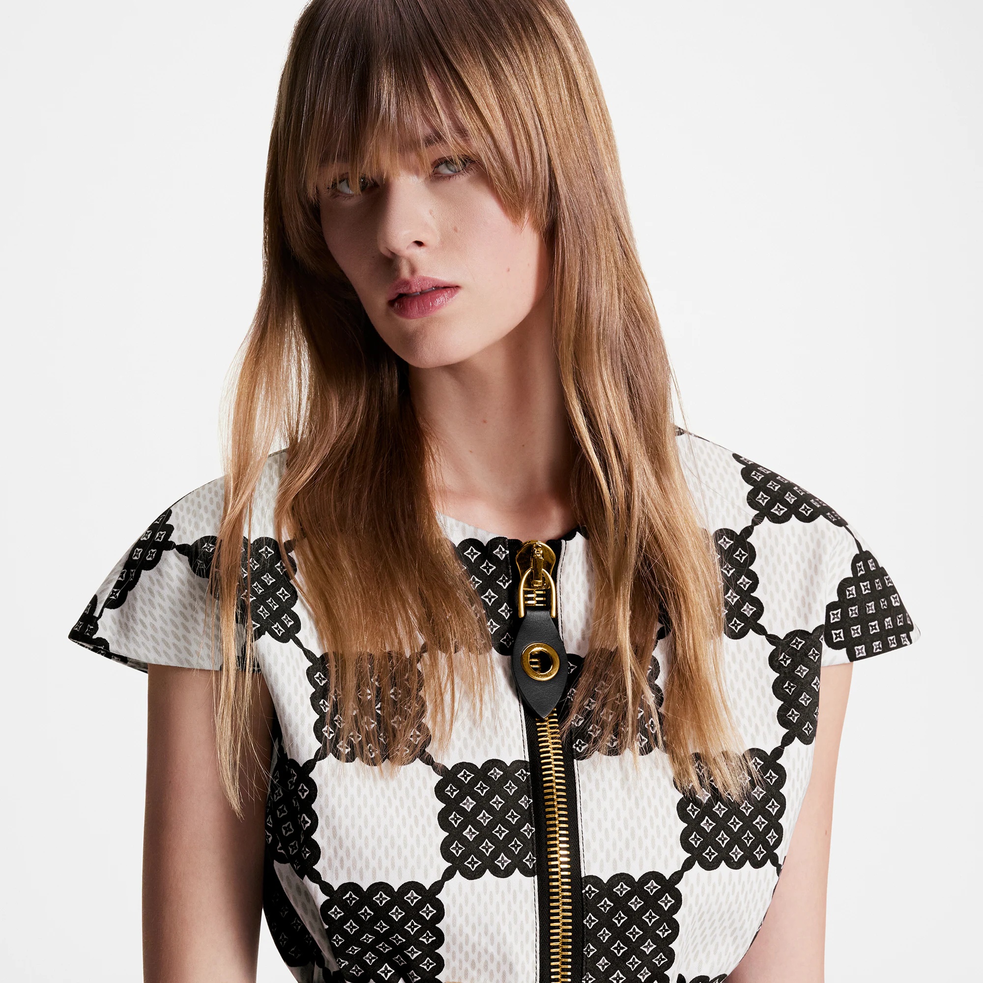 Bubble Damier XXL Detail Dress - 2