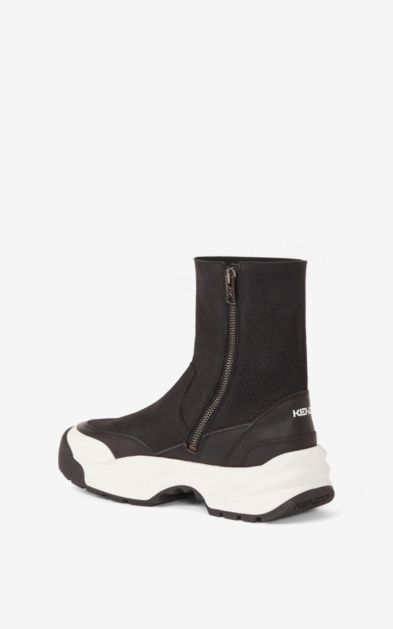 KENZO Work nubuck boots 3