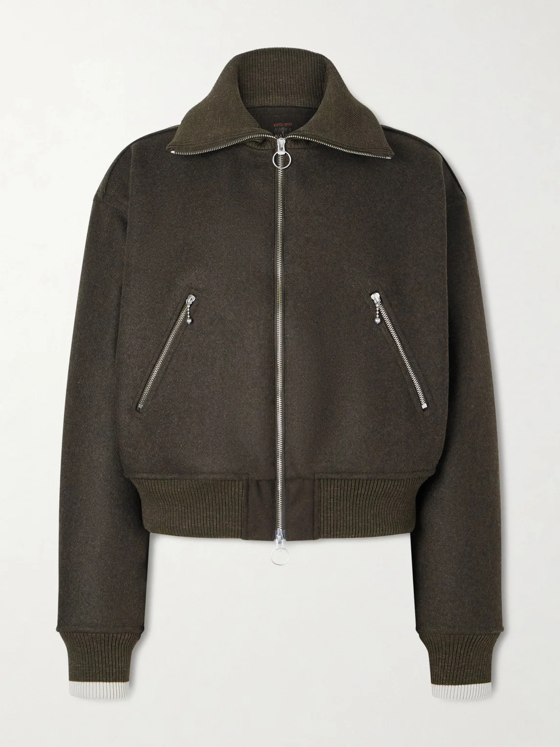 Wool-Flannel Blouson Jacket - 1